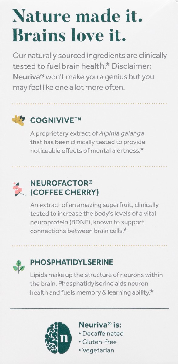 slide 9 of 12, Neuriva Ultra Brain Health 60 Capsules, 60 ct