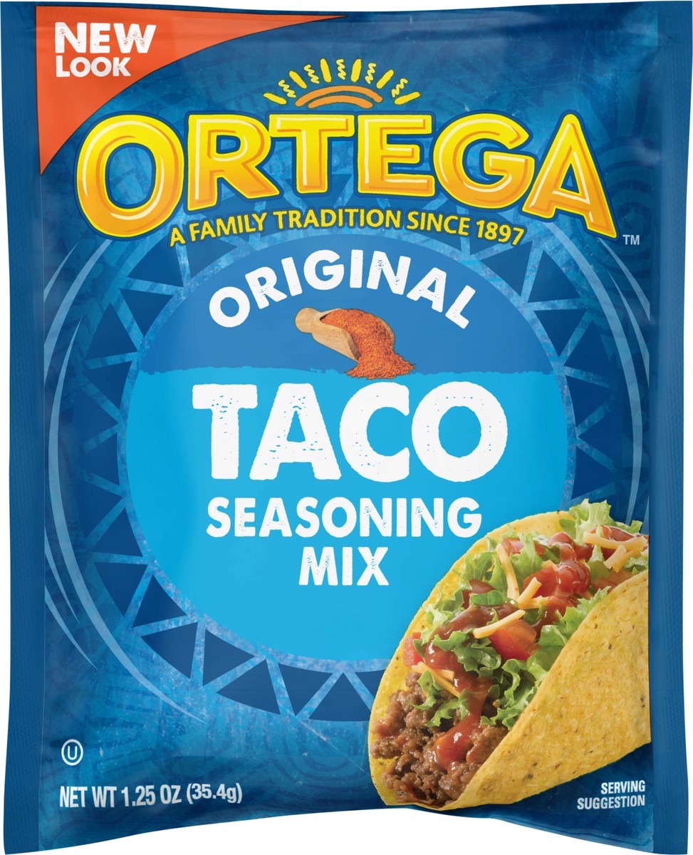 slide 4 of 7, Ortega Original Taco Seasoning Mix 1.25 oz, 1.25 oz