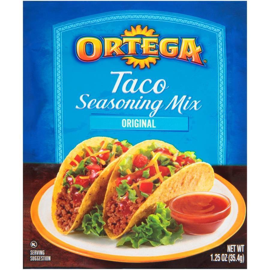 slide 1 of 6, Ortega Taco Seasoning Mix, 1.25 oz
