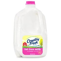 Country Fresh Milk Fat Free Gallon Plastic Jug - 1 gal