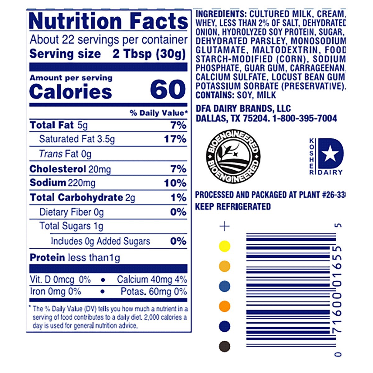slide 2 of 2, Country Fresh French Onion Dip 24 oz, 24 oz