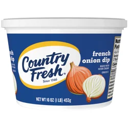 Country Fresh French Onion Dip 16 oz