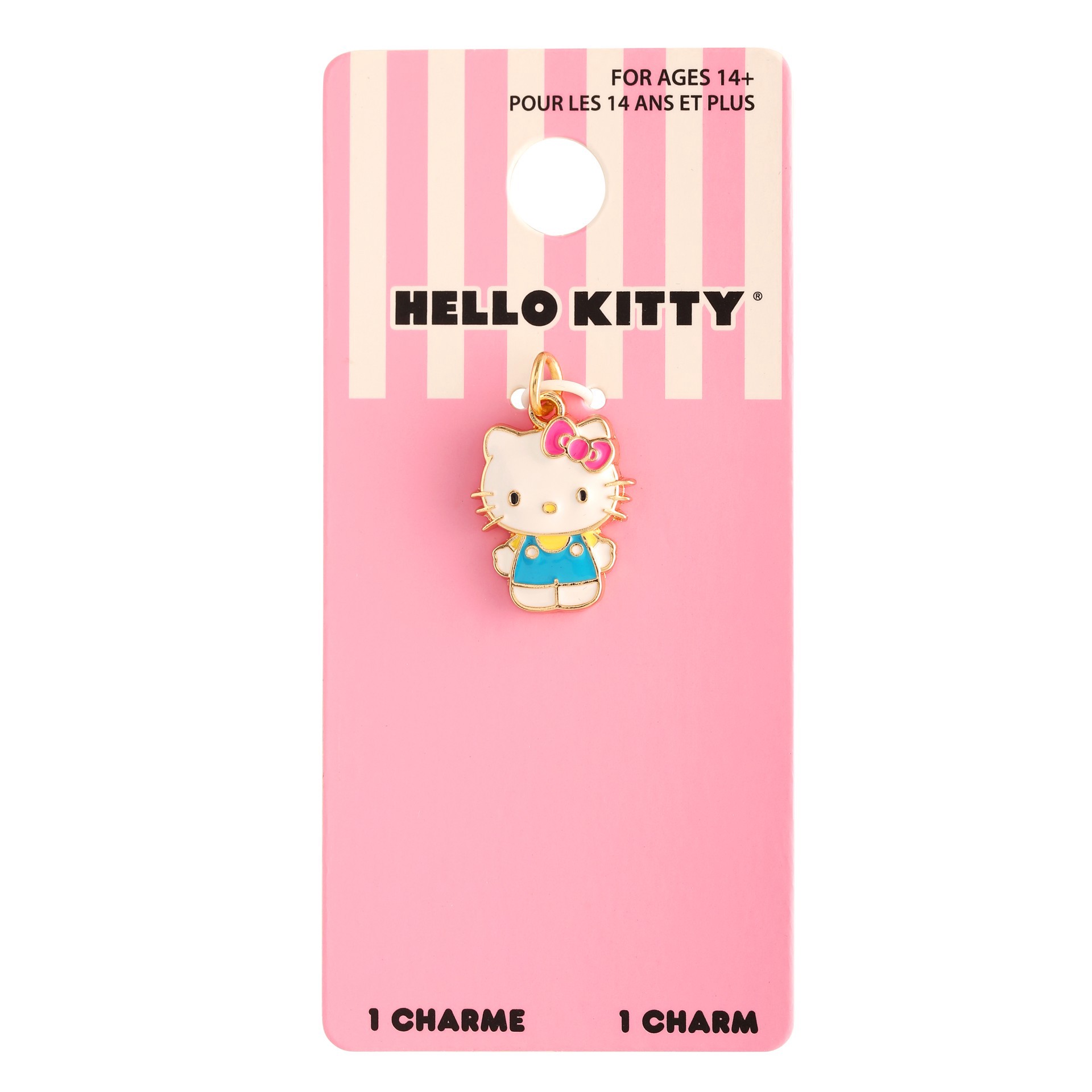 slide 2 of 3, Hello Kitty Classic Enamel Charm, 0.93 in x 0.49 in x 0.13 in