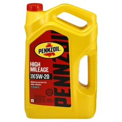Pennzoil High Mileage Motor Oil, SAE 5W-20