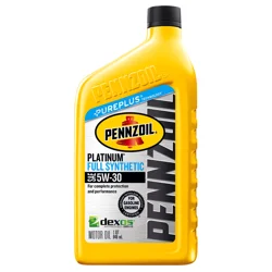 Pennzoil Platinum Synthetic Oil