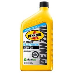 Pennzoil Platinum Synthetic Oil