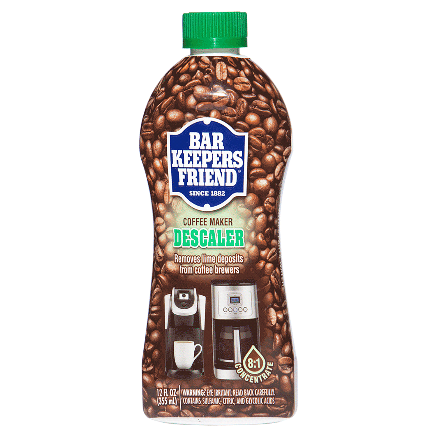 slide 1 of 2, Bar Keepers Friend Coffee Maker Descaler 12 fl oz, 12 fl oz