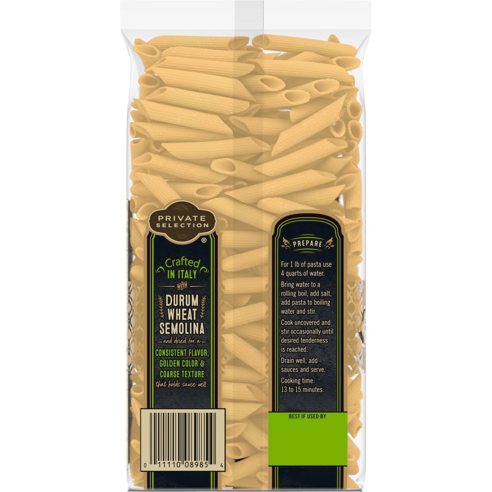 slide 3 of 3, Private Selection Italian Penne Rigate, 16 oz