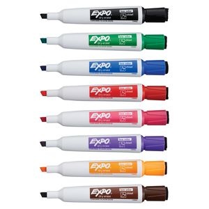 slide 8 of 8, Expo Dry Erase Marker Assorted Magnetic Eraser, 8 ct