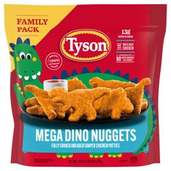 Tyson Dino Mega Nuggets Family Pack 45 oz