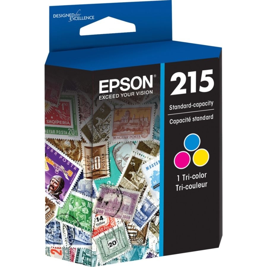 slide 2 of 2, Epson T215530-S Tricolor Ink Cartridge, 1 ct