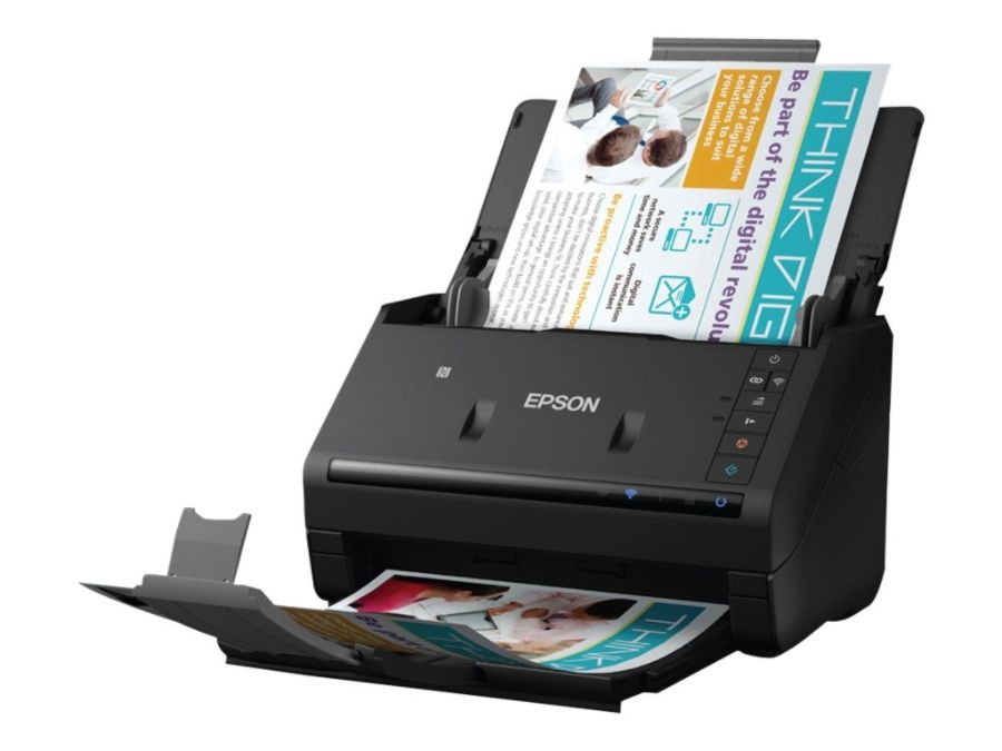 slide 3 of 9, Epson Workforce Es-500W Wireless Color Duplex Document Scanner, 1 ct