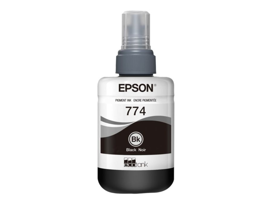 slide 3 of 3, Epson Eco Tank T774120-S Black Refill Ink Bottle, 1 ct