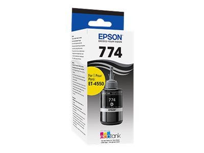 slide 2 of 3, Epson Eco Tank T774120-S Black Refill Ink Bottle, 1 ct