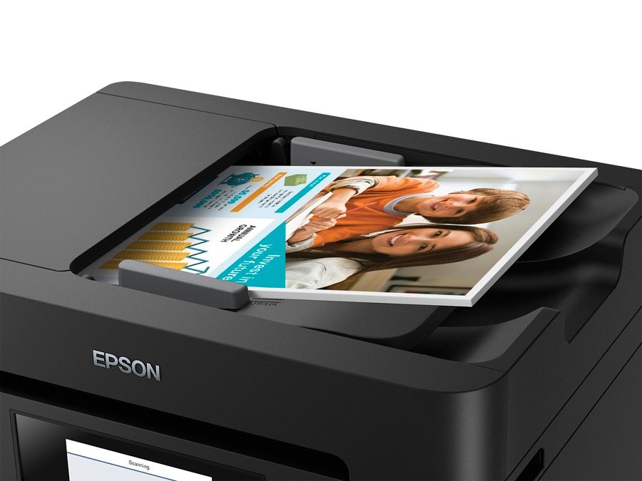 slide 10 of 10, Epson Workforce Pro Wf-4740 Wireless All-In-One Printer, Copier, Scanner, Fax, 1 ct