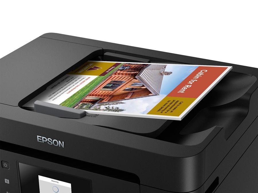 slide 8 of 10, Epson Workforce Pro Wf-4730 Wireless All-In-One Printer, Copier, Scanner, Fax, 1 ct