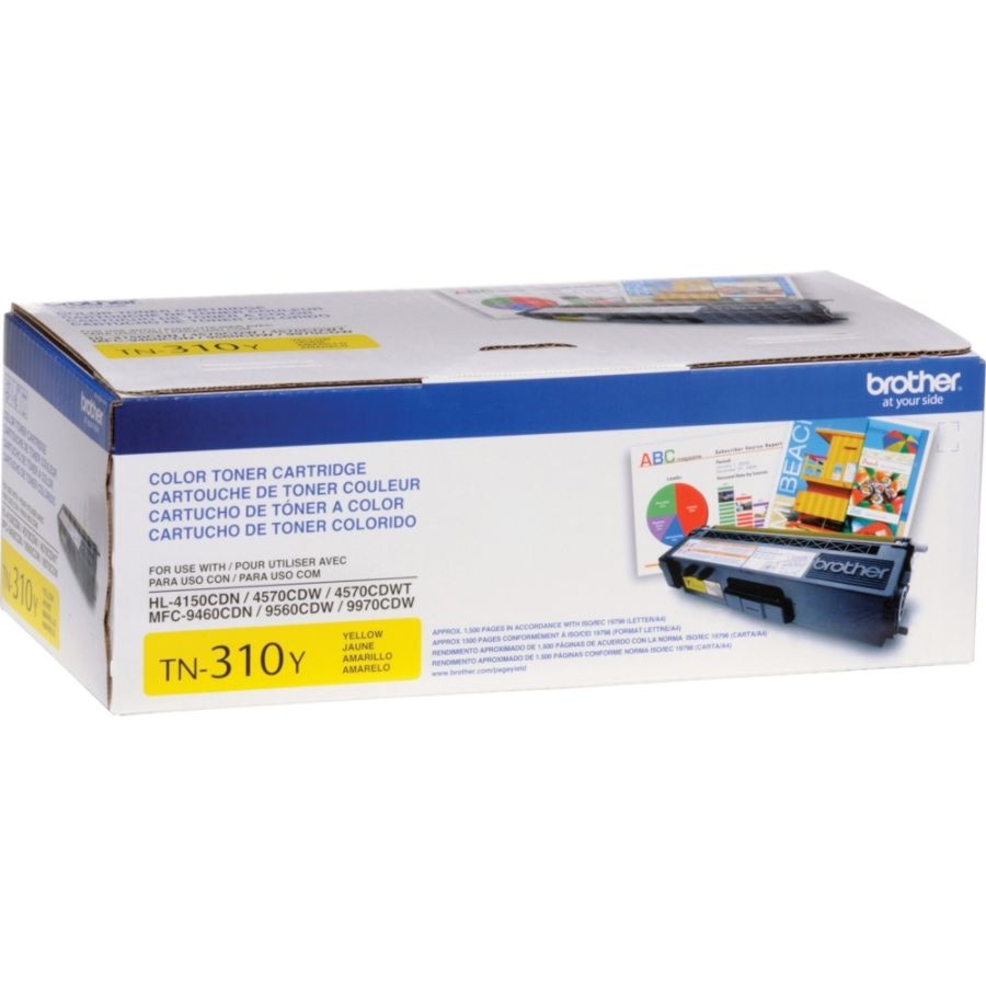 slide 8 of 8, Brother Toner - Yellow (TN310Y), 1 ct