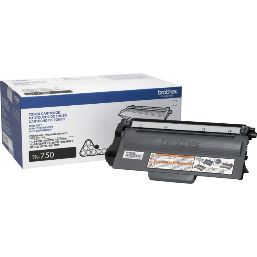 slide 5 of 5, Brother Tn-750 High-Yield Black Toner Cartridge, 1 ct