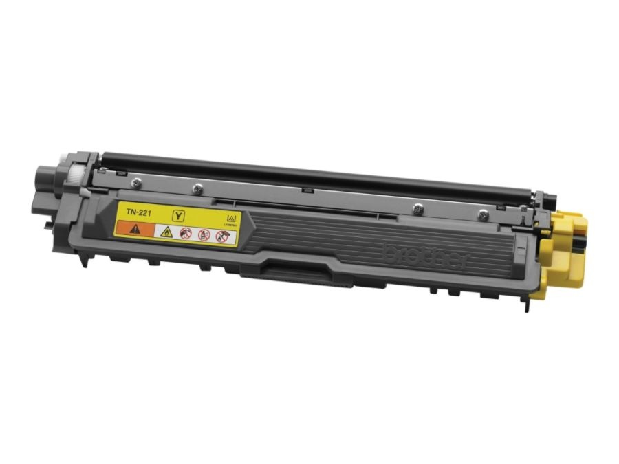 slide 5 of 5, Brother TN221Y Toner Cartridge - Yellow (BRTTN221Y), 1 ct