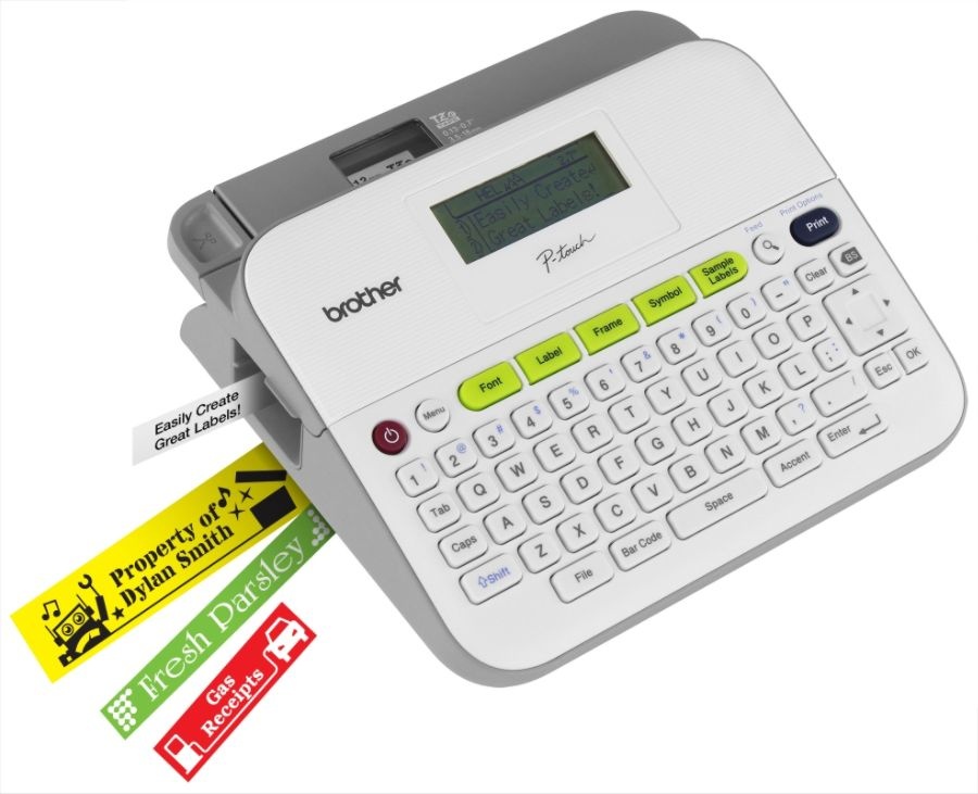 slide 2 of 4, Brother P-Touch Compact Label Maker, Ptd400, 1 ct