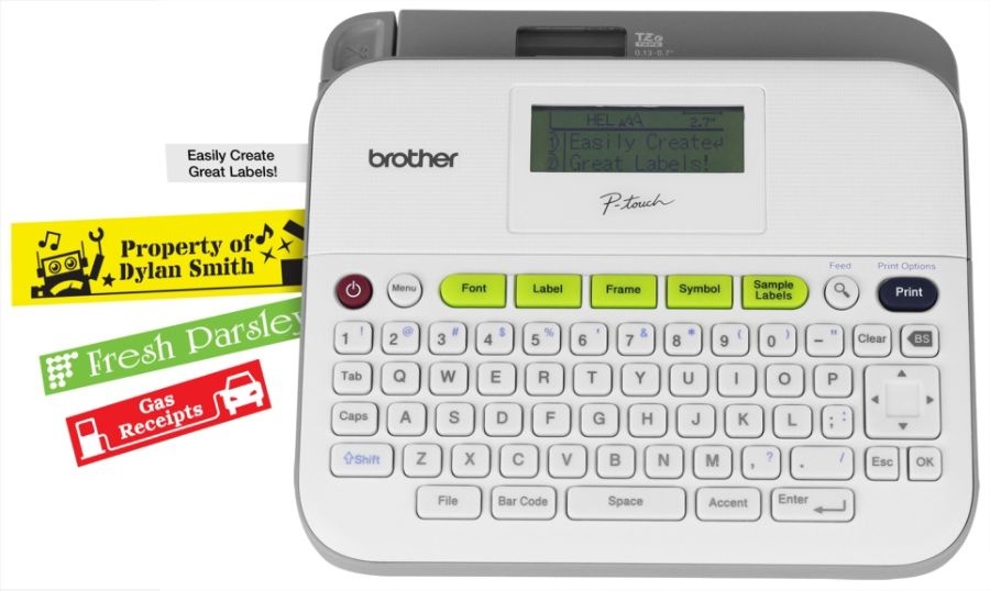 slide 4 of 4, Brother P-Touch Compact Label Maker, Ptd400, 1 ct