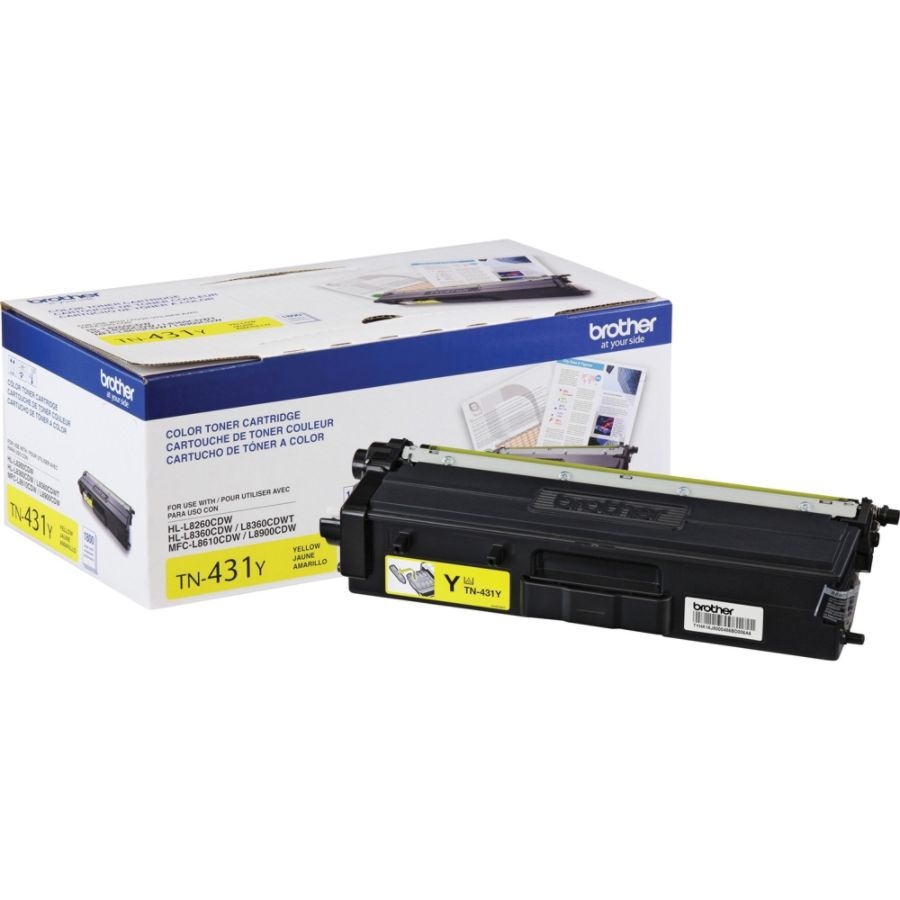 slide 5 of 6, Brother Tn431Y Yellow Toner Cartridge, 1 ct