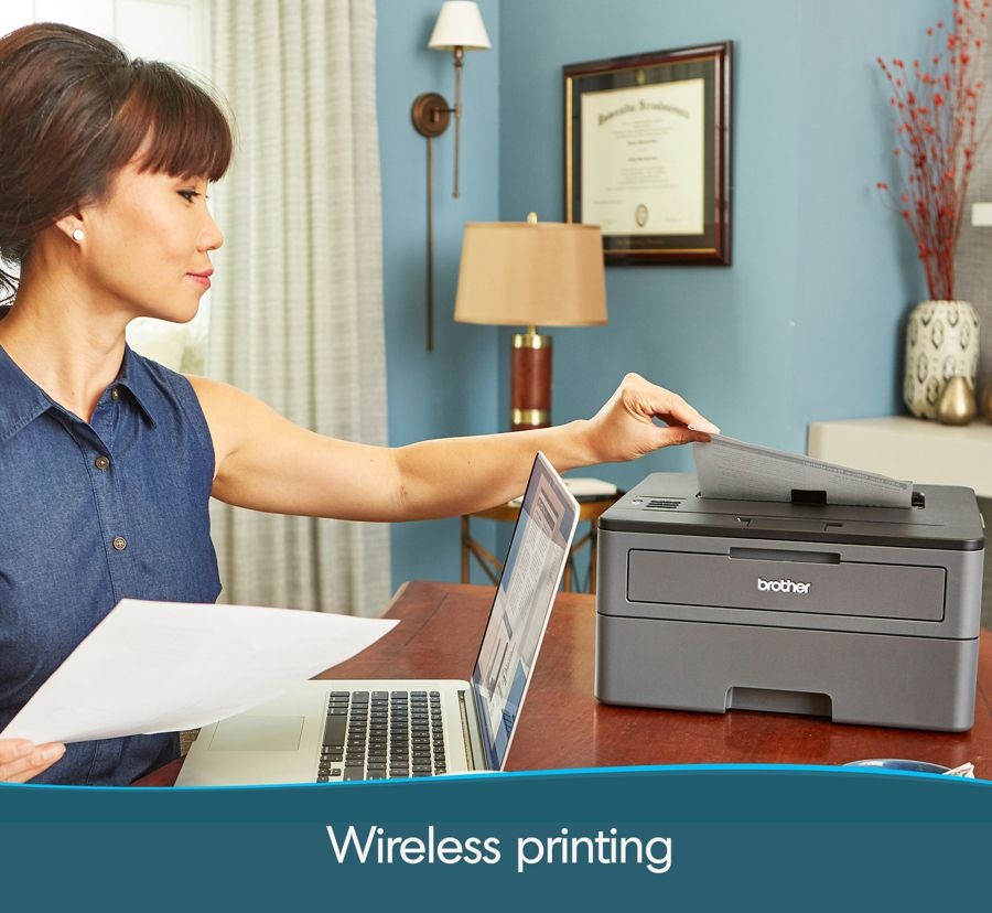 slide 2 of 10, Brother Hl-L6210Dw Wireless Business Laser Monochrome Printer, 1 ct