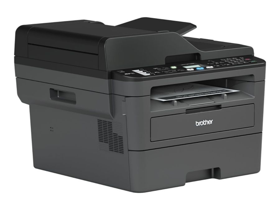 slide 8 of 10, Brother Mfc-L2710Dw Compact Wireless Monochrome Laser All-In-One Printer, Scanner, Copier, Fax, 1 ct