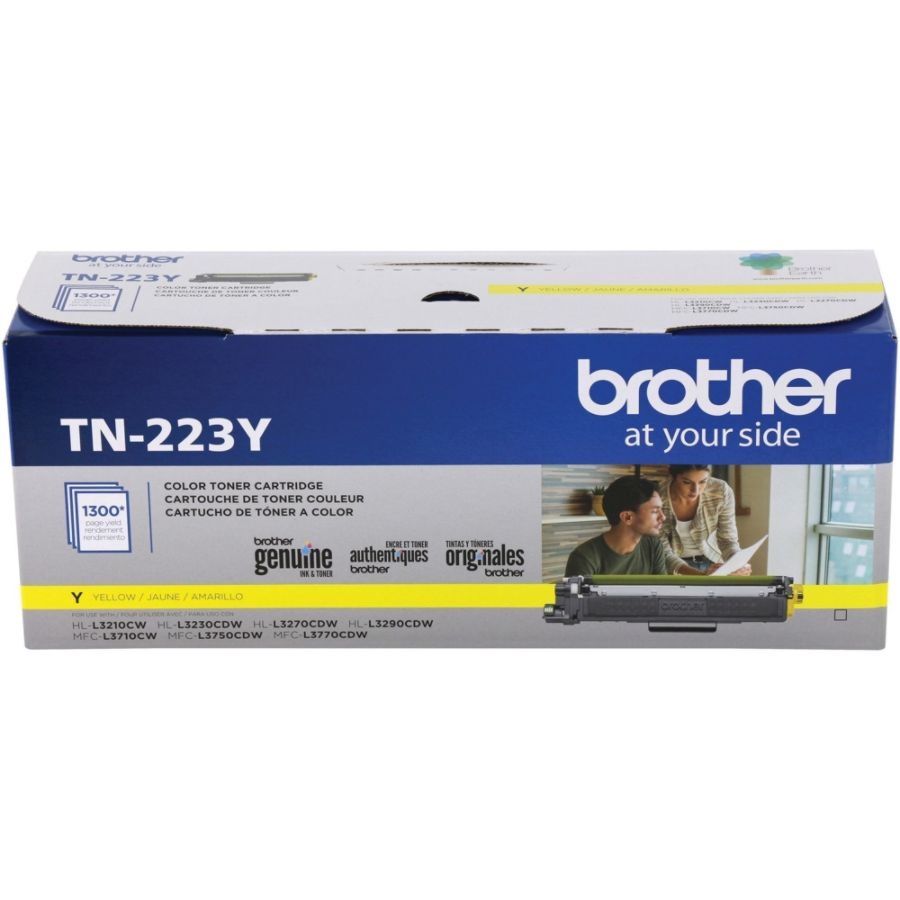 slide 2 of 7, Brother Genuine Tn-223Y Yellow Toner Cartridge, 1 ct