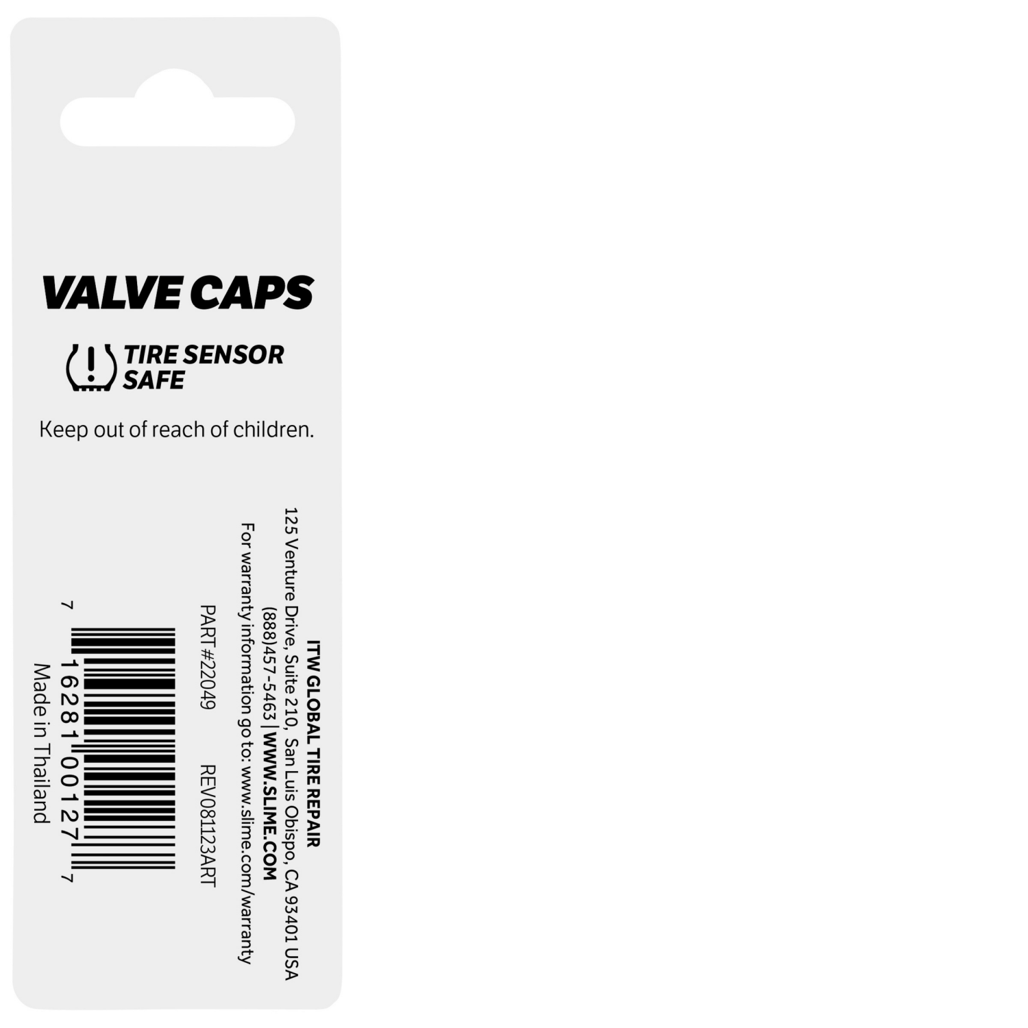 slide 2 of 2, Slime Valve Caps, Black, 4 ct