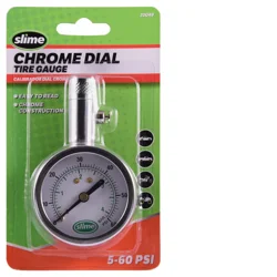 Slime Tire Gauge, Brass