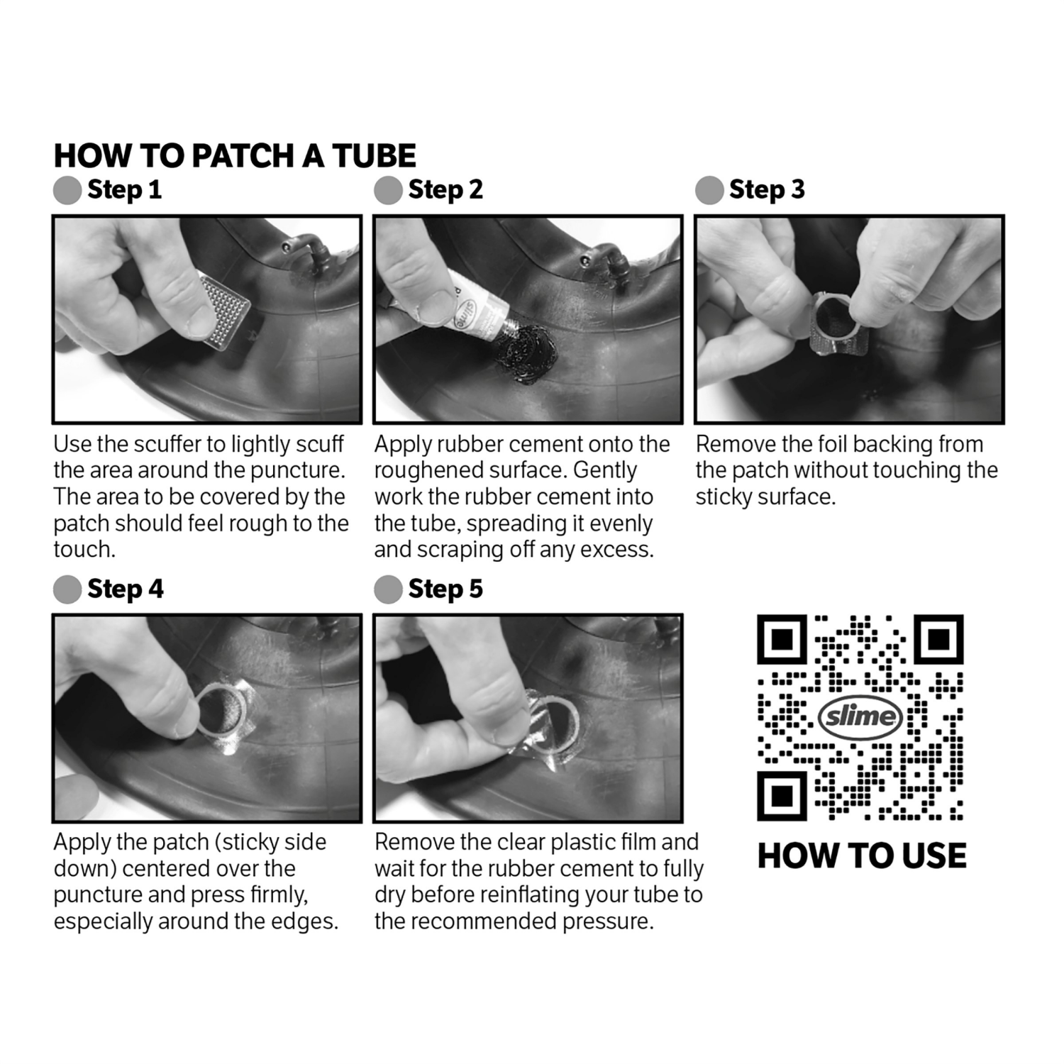 slide 2 of 3, Slime Tube Patch Kit, 1 ct