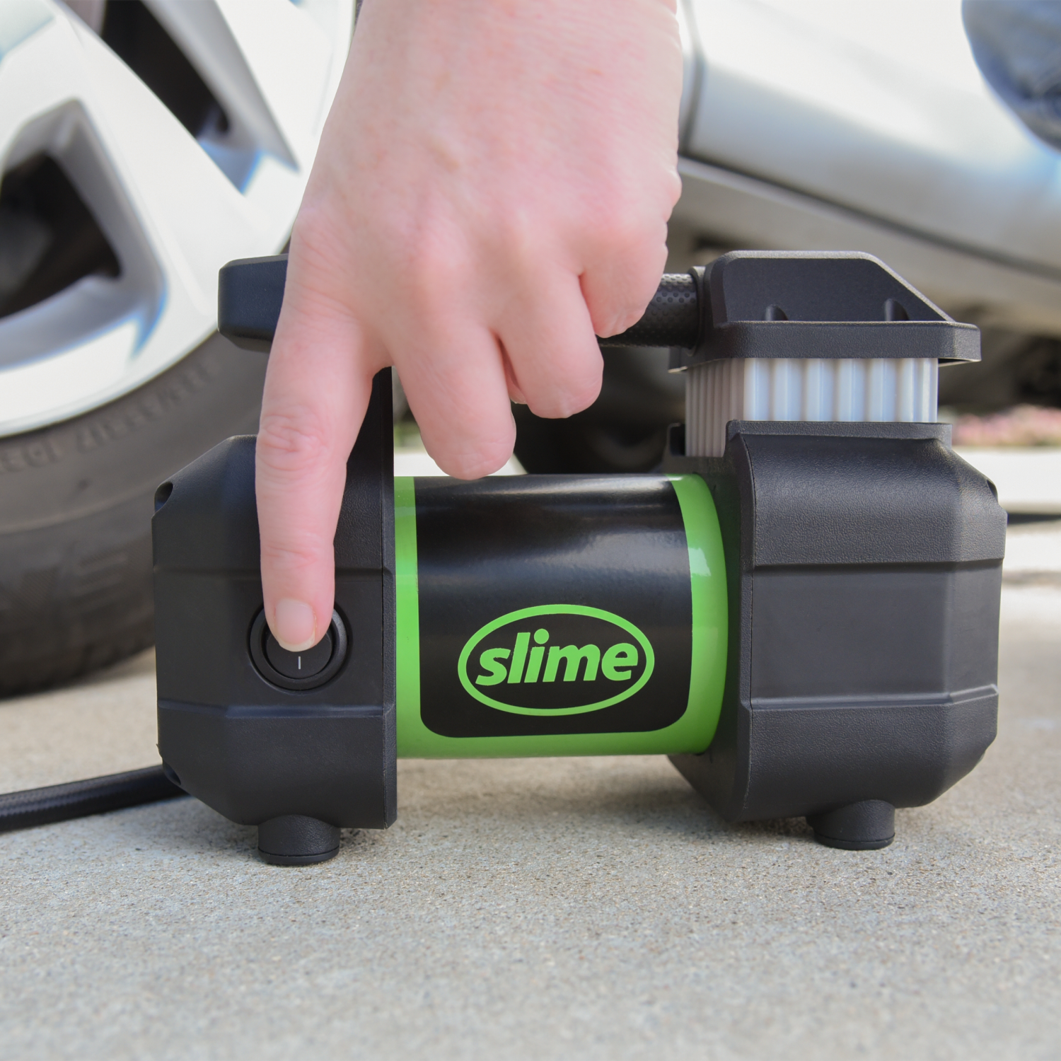 slide 4 of 8, Slime 120 Volt Inflater Compressor, 120 ct