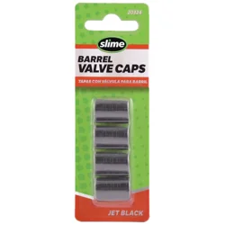 Slime Barrel Valve Caps, Black