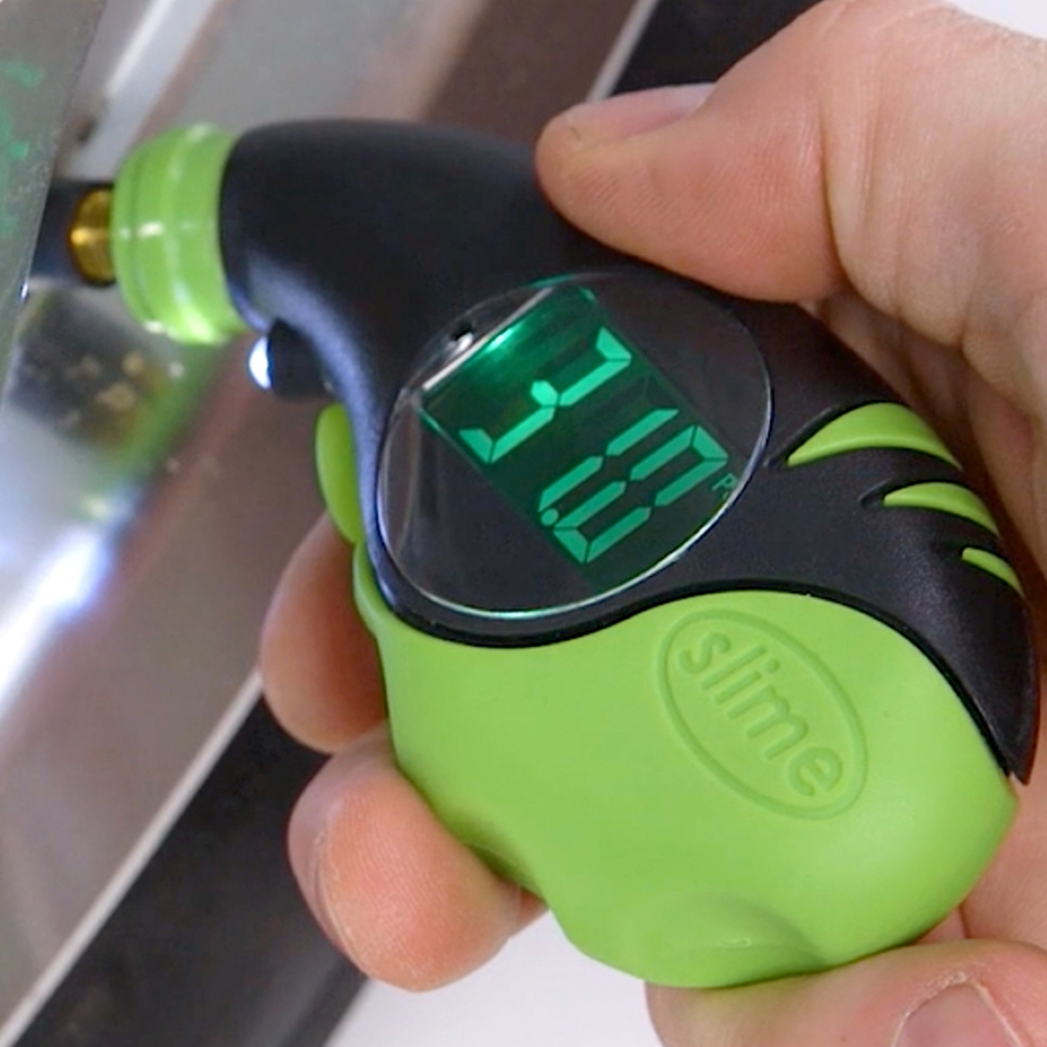 slide 3 of 4, Slime Elite Digital Tire Gauge #20475, 1 ct
