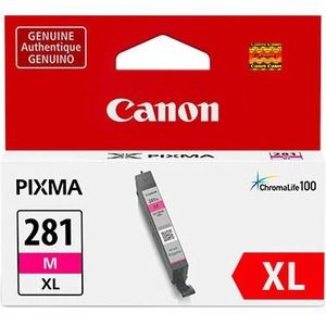 slide 2 of 2, Canon Ink Tank, Cli-281, High-Yield, Magenta, 1 ct