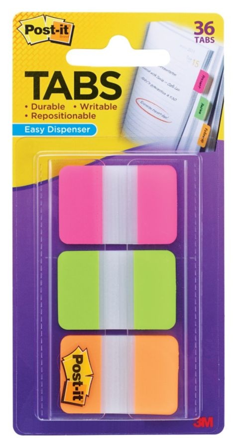 slide 4 of 7, Post-it Durable Tabs 1in, 66 ct