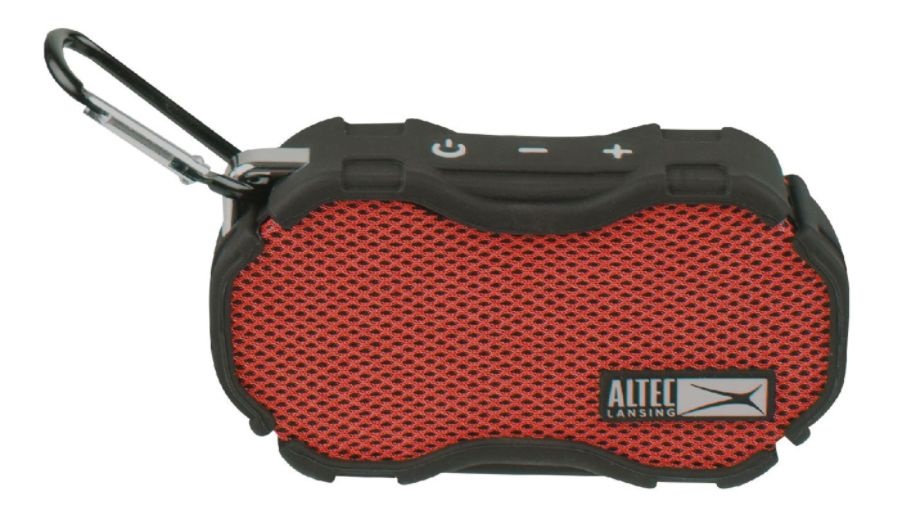 slide 2 of 3, Altec Lansing Baby Boom Portable Speaker, Red/Black, Imw269-Rdb, 1 ct