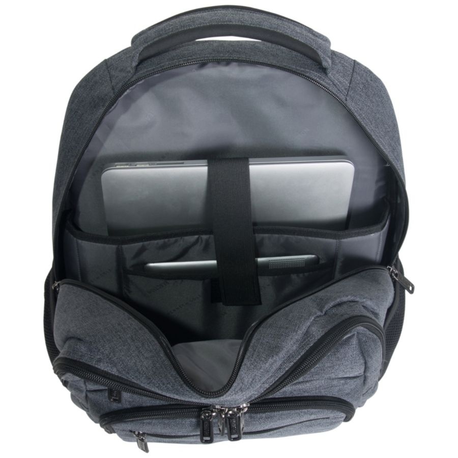 slide 6 of 8, Kenneth Cole Reaction R-Tech Laptop Backpack, Charcoal, 1 ct