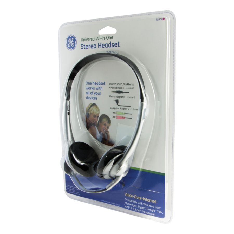 slide 4 of 4, JASCO General Electric All-In-One Headset, 1 ct