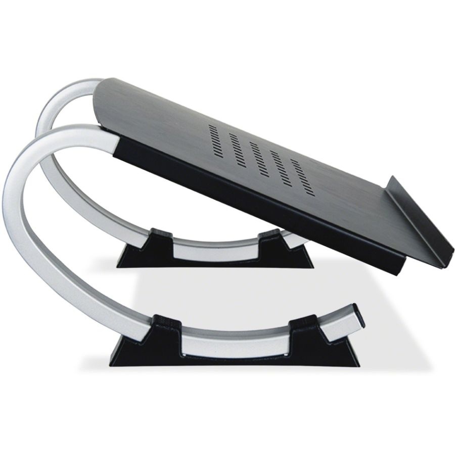 slide 7 of 10, Allsop Redmond Adjustable Curve Stand, Black/Silver, 1 ct