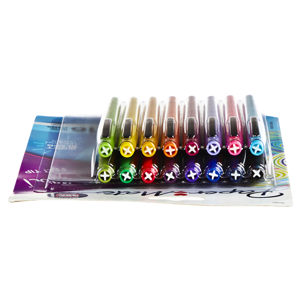 slide 16 of 29, Paper Mate Flair Felt Tip Pens Medium Point Assorted Colors, 1 ct