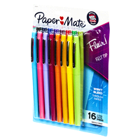 slide 13 of 29, Paper Mate Flair Felt Tip Pens Medium Point Assorted Colors, 1 ct