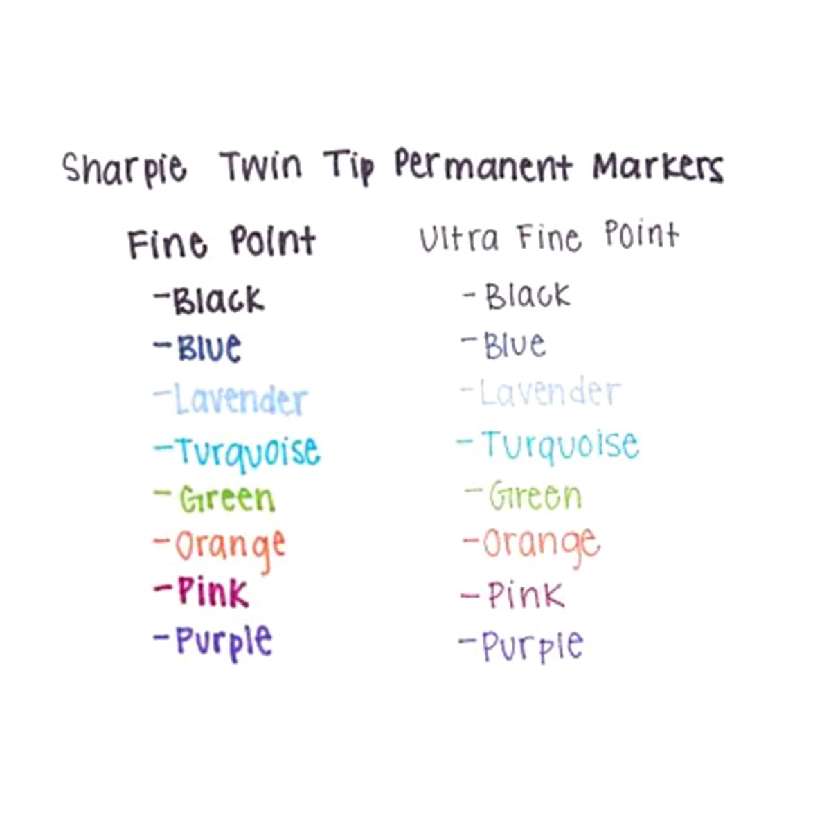 slide 4 of 17, Sharpie Twin Tip Permanent Markers, Assorted Colors, 8 ct