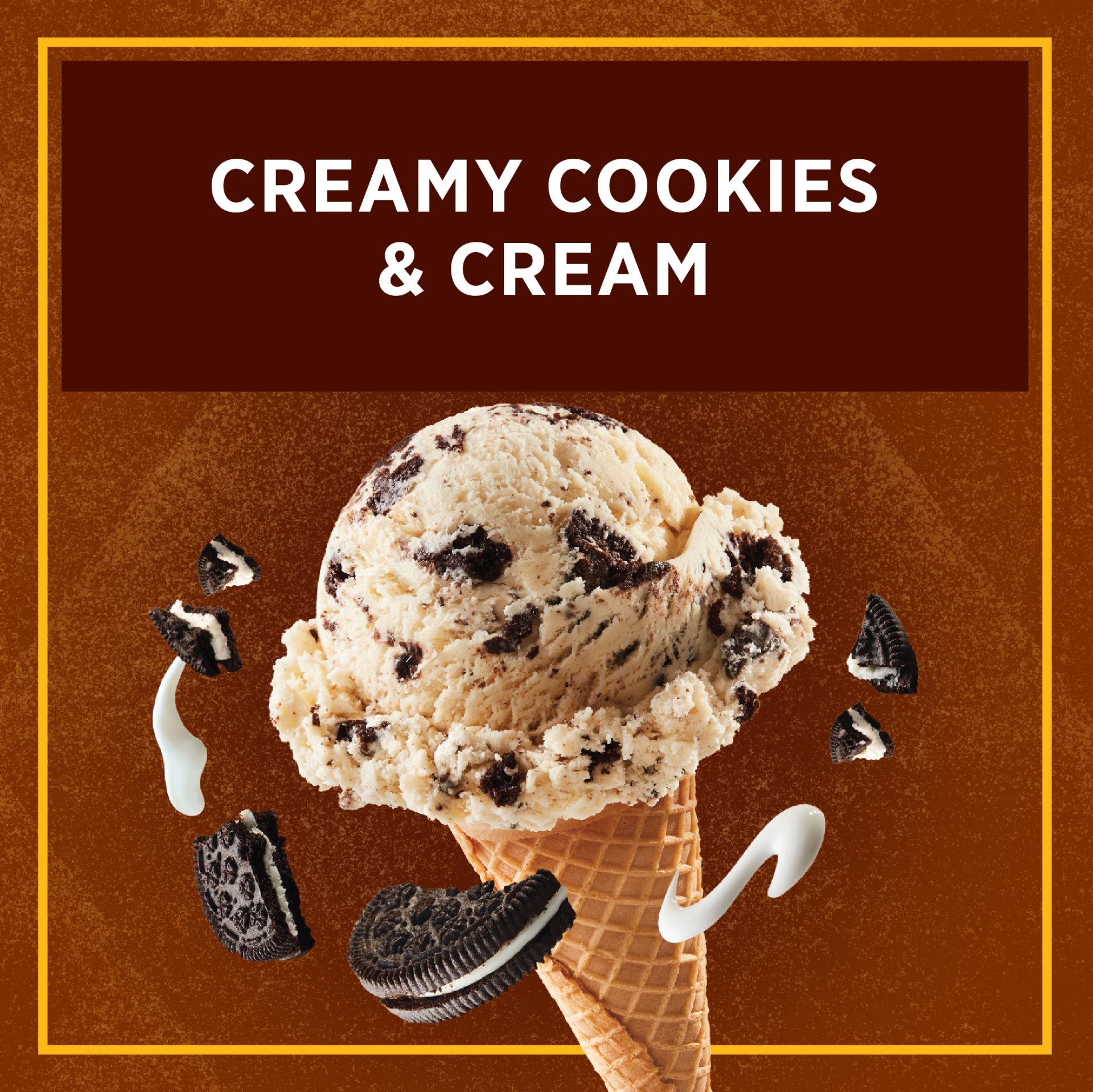 slide 2 of 7, Edy's Cookies 'N Cream Ice Cream, 1.5 qt