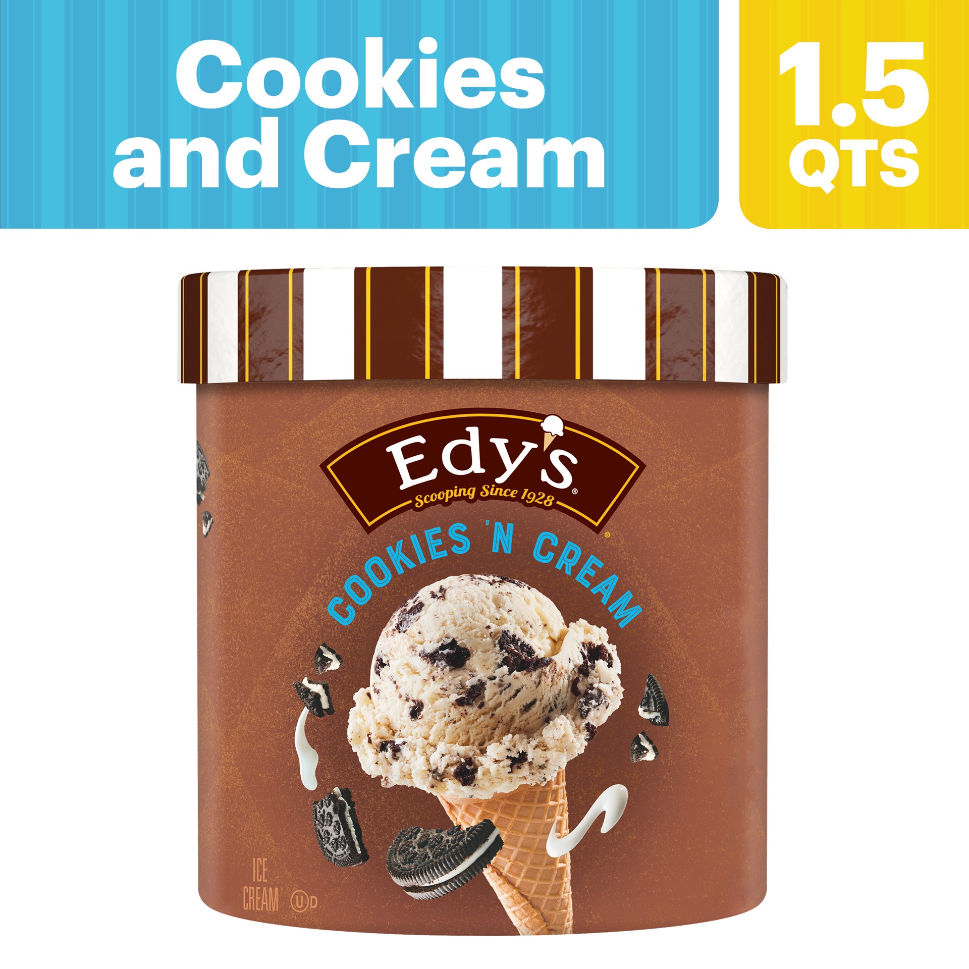 slide 4 of 5, Edy's Ice Cream 1.5 qt, 1.5 qt