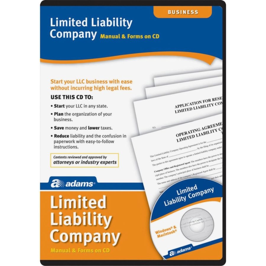 slide 2 of 2, Adams Limited Liability Companies, Cd, 1 ct