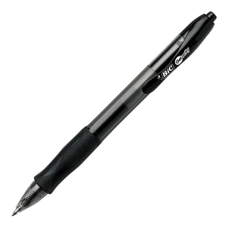 Bic Gel-ocity Retractable Medium Black Gel Pens - Shop Pens at H-E-B