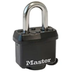 Master Lock Covered Laminated Steel Padlock 311D, 1-9/16 inch wide