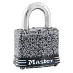 Master Lock Rust-Oleum Certified Laminated Steel Padlock 380D, 1-9/16 inch wide